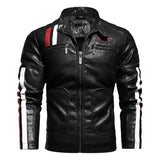 Blouson cuir homme vintage - Noir - Le Pratique du Motard