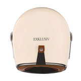 Casque Intégral Duke II Crème — EXKLUSIV - LE PRATIQUE DU MOTARD