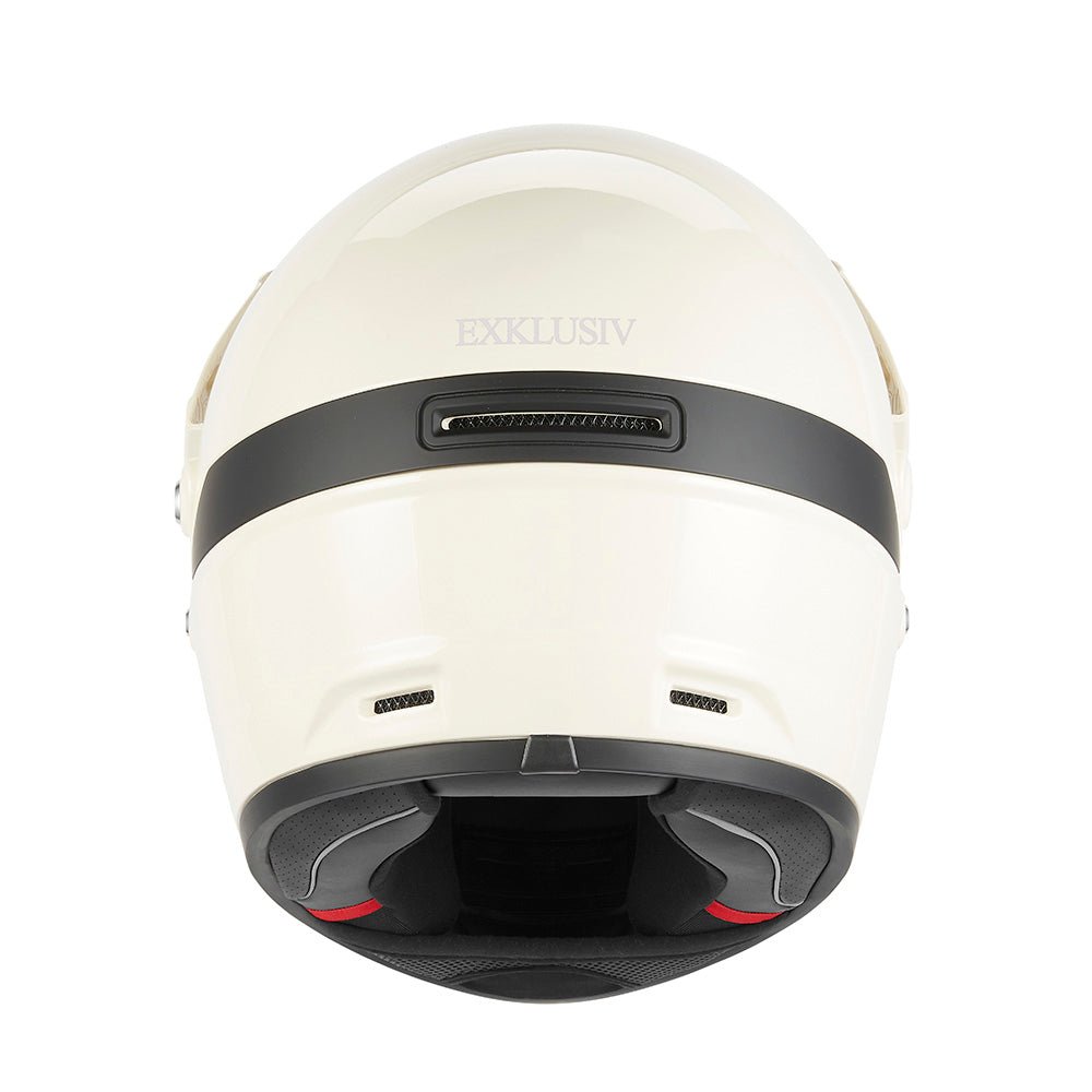 Casque Intégral Dust Crème — EXKLUSIV - LE PRATIQUE DU MOTARD