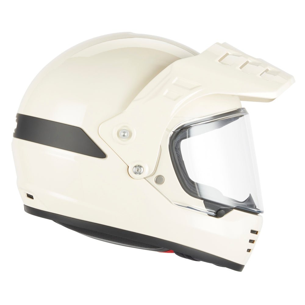 Casque Intégral Dust Crème — EXKLUSIV - LE PRATIQUE DU MOTARD