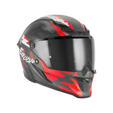 Casque Intégral Goliath Cut'D Noir Mat/Rouge — EXKLUSIV - LE PRATIQUE DU MOTARD