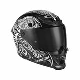 Casque Intégral Goliath Maori Noir/Blanc — EXKLUSIV - LE PRATIQUE DU MOTARD