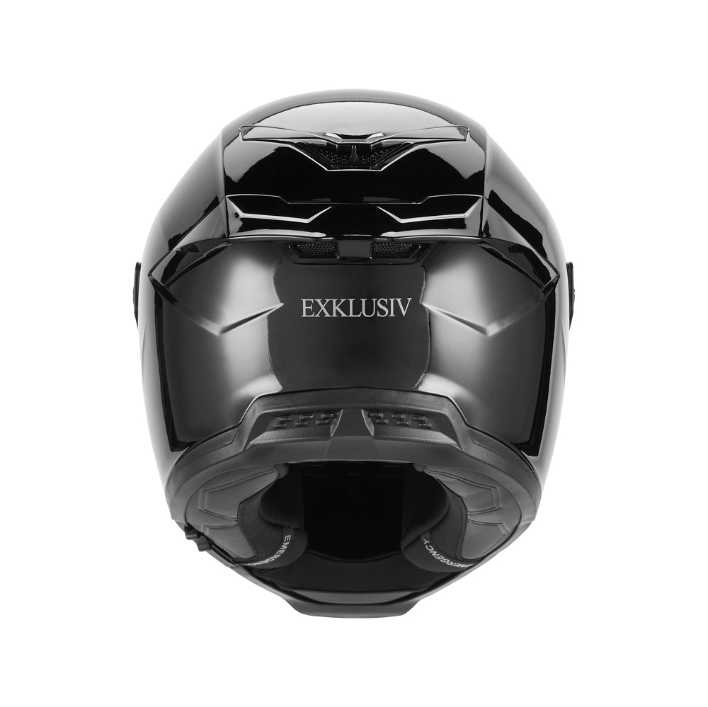 Casque Intégral Goliath Noir Brillant — EXKLUSIV - LE PRATIQUE DU MOTARD
