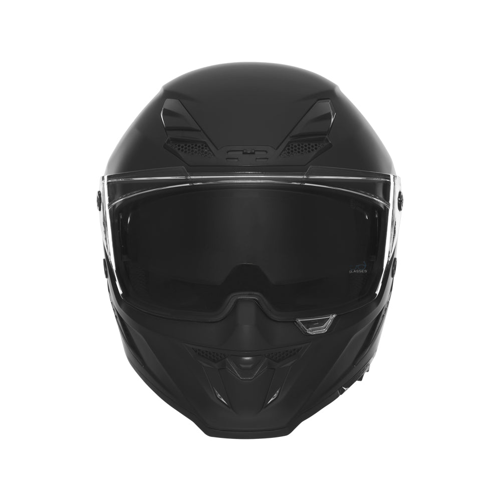 Casque Intégral Goliath Noir Mat — EXKLUSIV - LE PRATIQUE DU MOTARD