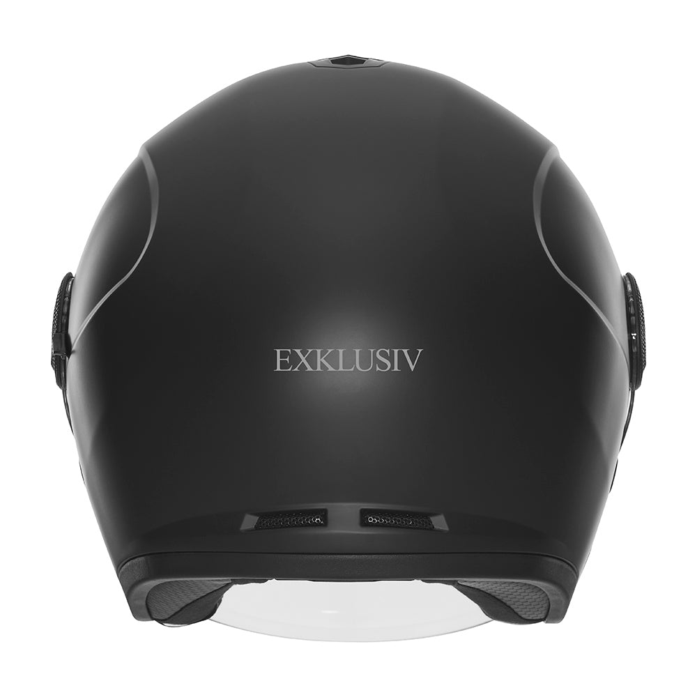 Casque Jet Nitro Noir Mat — EXKLUSIV - LE PRATIQUE DU MOTARD