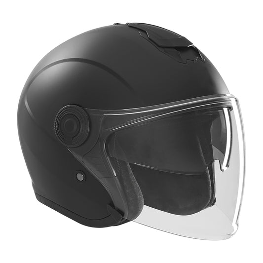 Casque Jet Nitro Noir Mat — EXKLUSIV - LE PRATIQUE DU MOTARD
