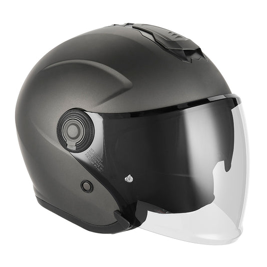 Casque Jet Nitro Titanium Mat — EXKLUSIV - LE PRATIQUE DU MOTARD