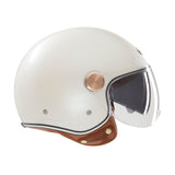 Casque Jet Smart II Blanc Perle — EXKLUSIV - LE PRATIQUE DU MOTARD