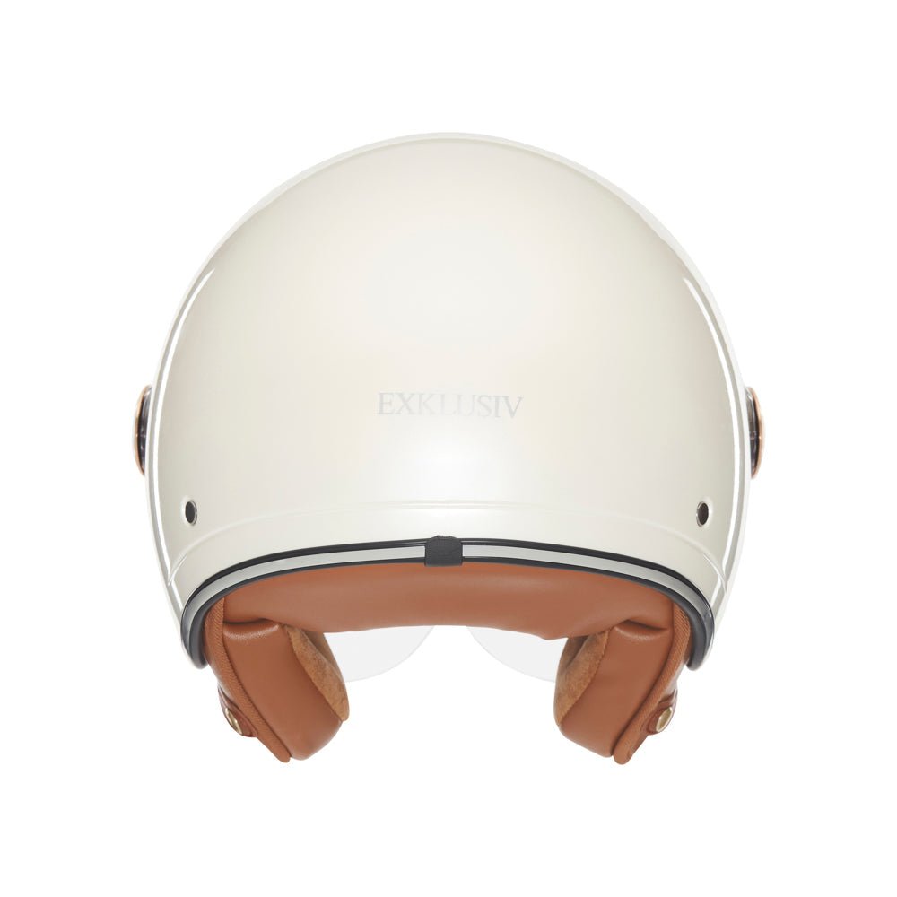 Casque Jet Smart II Blanc Perle — EXKLUSIV - LE PRATIQUE DU MOTARD