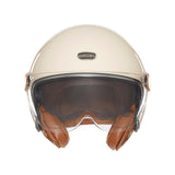 Casque Jet Smart II Crème — EXKLUSIV - LE PRATIQUE DU MOTARD