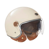 Casque Jet Smart II Crème — EXKLUSIV - LE PRATIQUE DU MOTARD