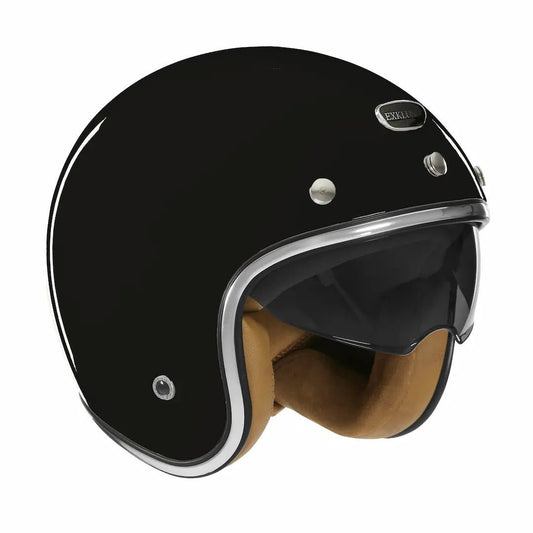 Casque Jet Volt Noir Mat — EXKLUSIV - LE PRATIQUE DU MOTARD