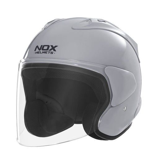 Casque Moto Jet N 220S Gris Nardo | NOX - LE PRATIQUE DU MOTARD