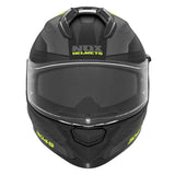 Casque Moto Intégral N304S Carver Noir Mat Jaune | NOX - LE PRATIQUE DU MOTARD