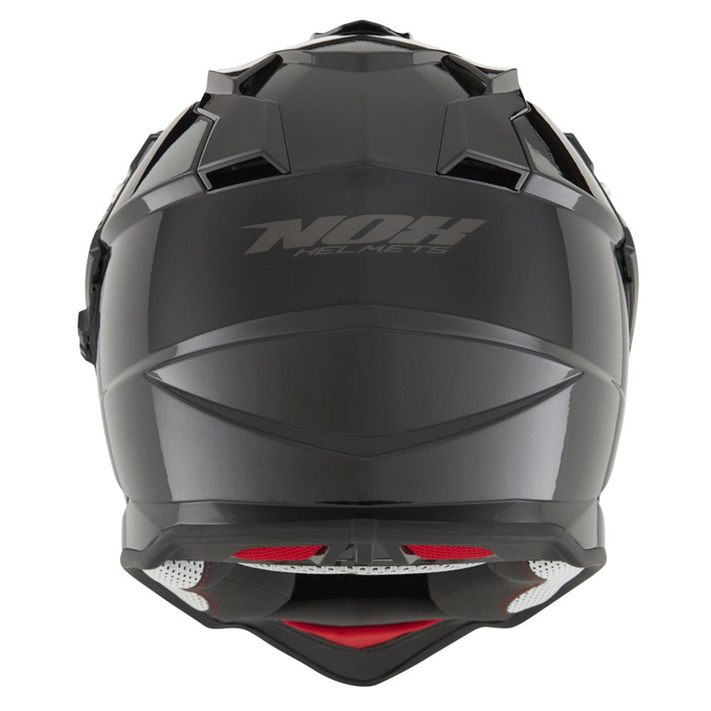 Casque Moto Cross N312 Noir Brillant | NOX - LE PRATIQUE DU MOTARD