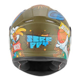 Casque Moto Intégral Enfant N731 Scrappy Kaki Mat | NOX - LE PRATIQUE DU MOTARD