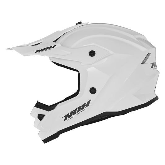 Casque Moto Cross Enfant N761 Blanc Perle | NOX - LE PRATIQUE DU MOTARD