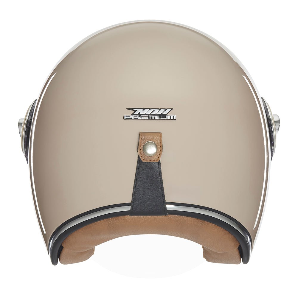 Casque Moto Jet Heritage Moccha | NOX - LE PRATIQUE DU MOTARD
