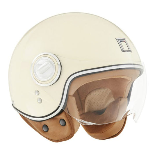 Casque Moto Jet Idol Crème | NOX - LE PRATIQUE DU MOTARD