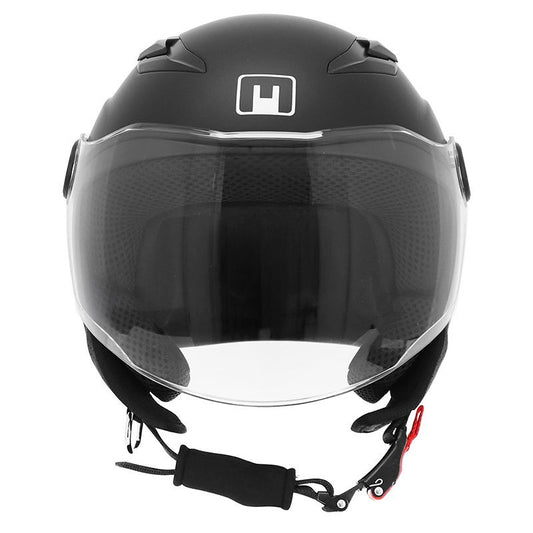 Casque Moto Enfant Jet Play Noir Mat — Protection ECE 22.06 - LE PRATIQUE DU MOTARD