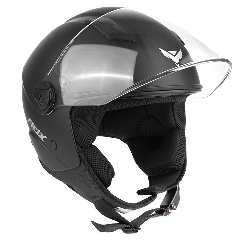 Casque Jet ADX AJ100 – Noir Mat (ECE 22.06) - LE PRATIQUE DU MOTARD