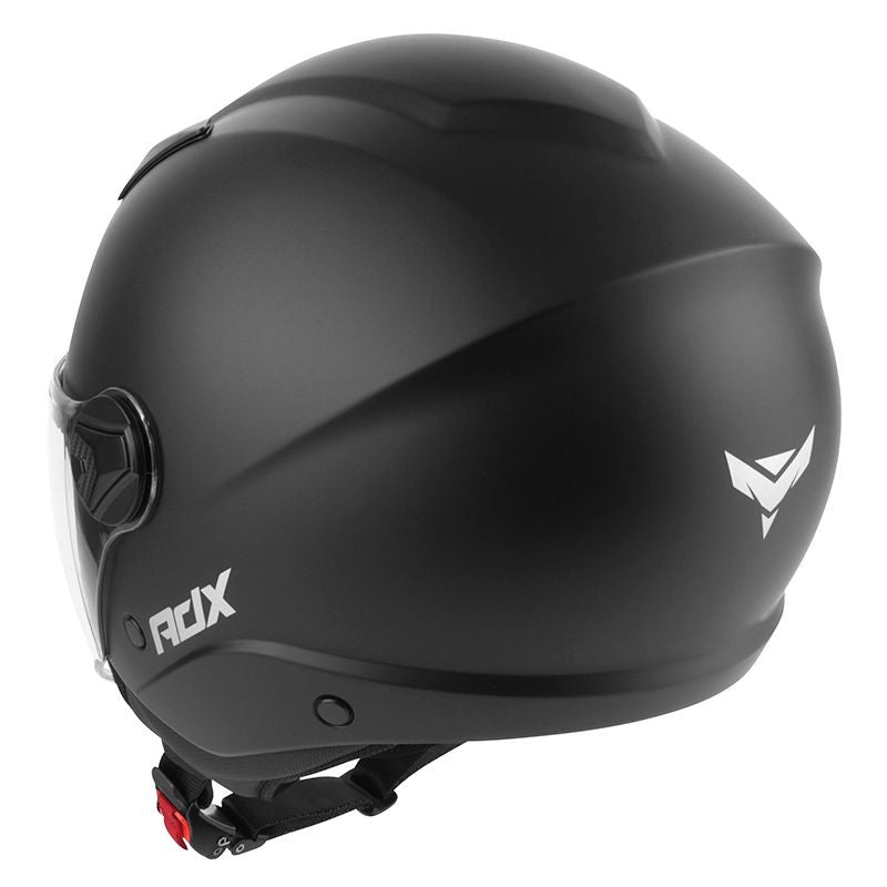 Casque Jet ADX AJ100 – Noir Mat (ECE 22.06) - LE PRATIQUE DU MOTARD