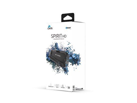 Cardo Spirit HD Single - Intercom Bluetooth Moto - LE PRATIQUE DU MOTARD
