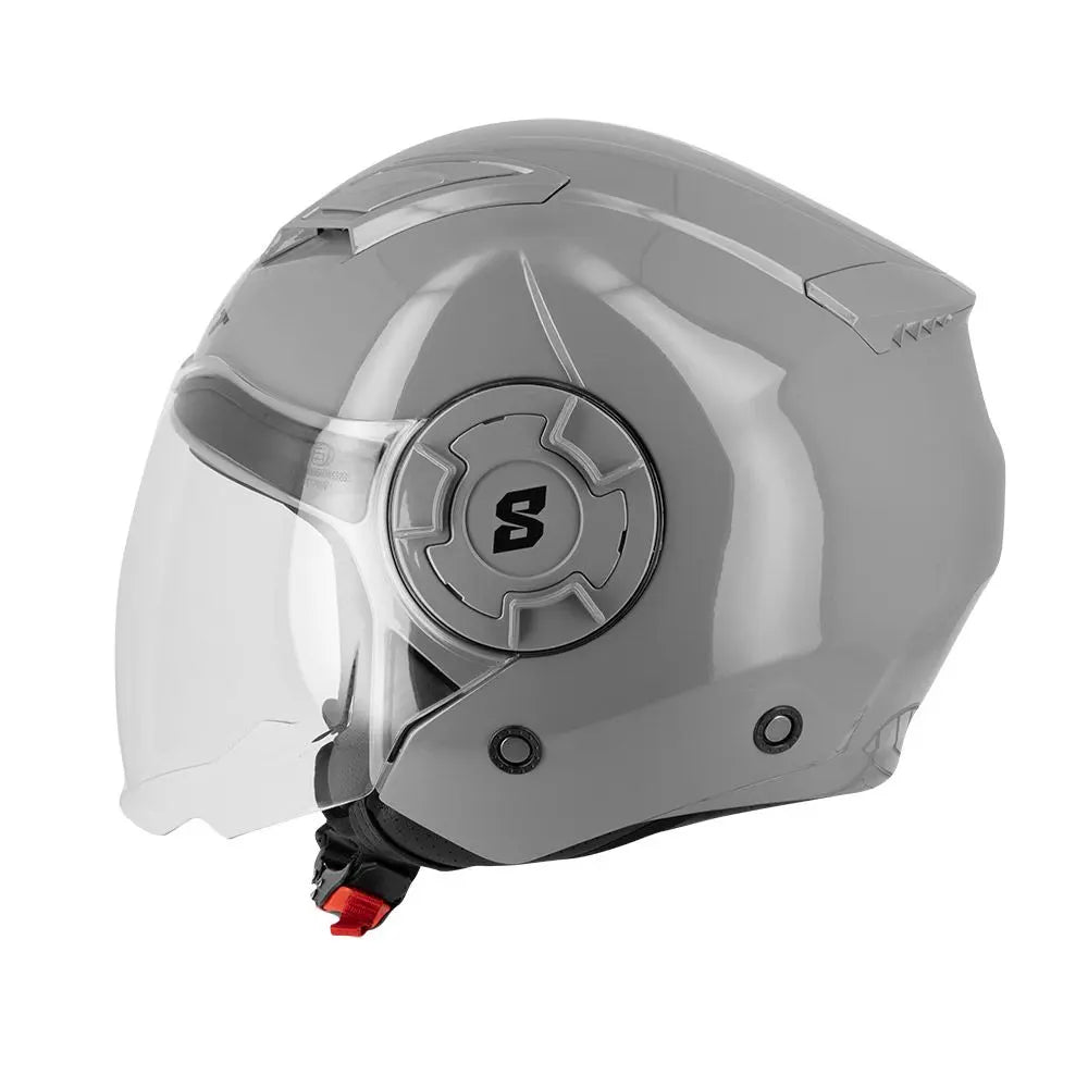 Casque Jet Moto Gris Le Pratique du Motard