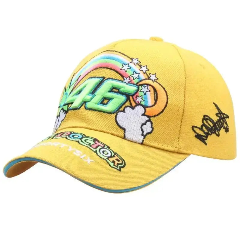 Casquette moto GP - 46 The Doctor - Le Pratique du Motard