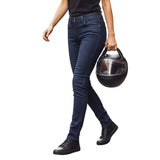Pantalon Moto Femme en Jean PARKER™ - Homologué AA & Style Denim - LE PRATIQUE DU MOTARD