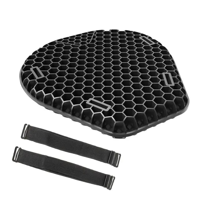 Coussin de siège de moto Gel Absorbant les chocs 3d Nid d'abeille