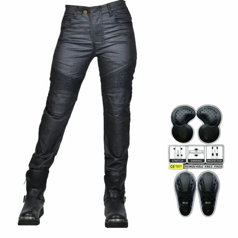 Pantalon moto femme avec protection | KOVA™ - LE PRATIQUE DU MOTARD