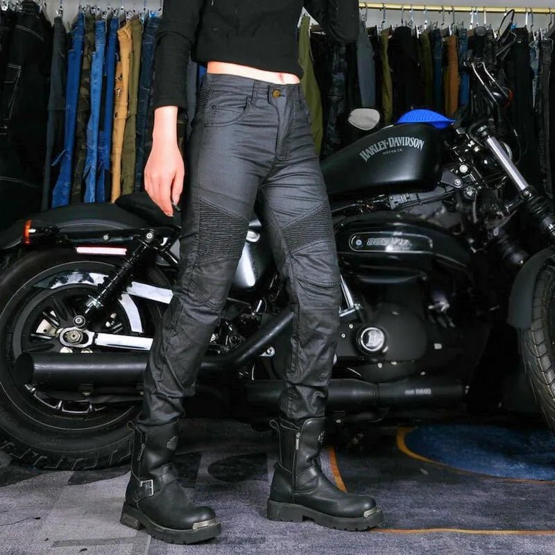 Pantalon moto femme avec protection | KOVA™ - LE PRATIQUE DU MOTARD