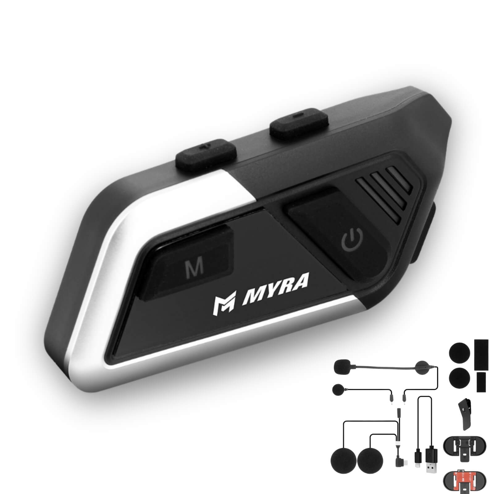 Intercom de casque Moto | R - COM™ – Bluetooth 5.3, Hi - Fi & Portée 500 m - LE PRATIQUE DU MOTARD