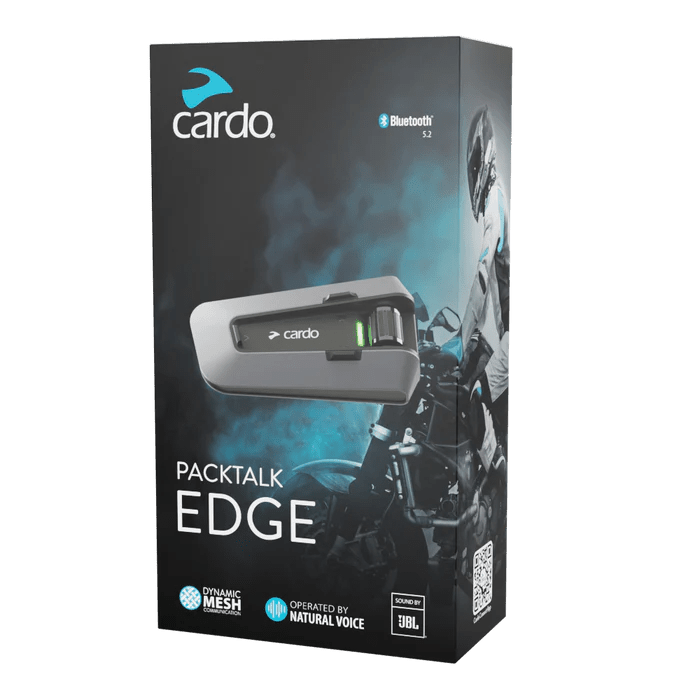 Cardo Packtalk Edge :Intercom moto DMC, longue portée - LE PRATIQUE DU MOTARD