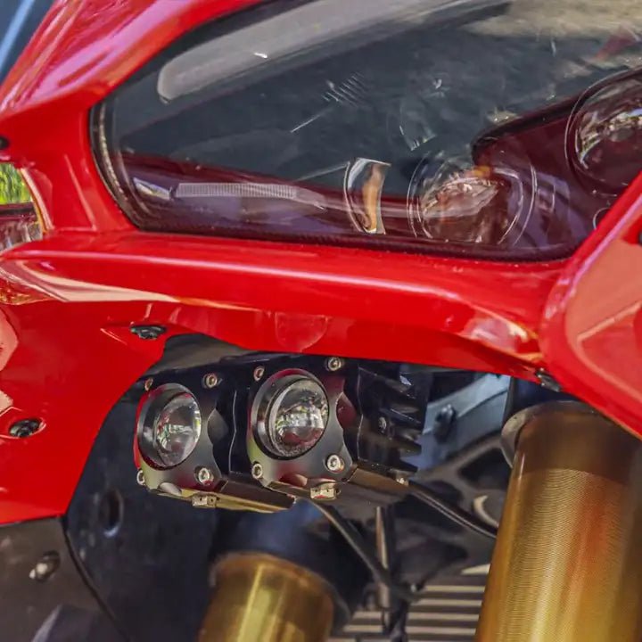 VisionPlus F150-S : Phare Additionnel LED Puissant - LE PRATIQUE DU MOTARD