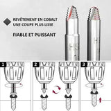 Foret Extracteurs de vis endommagée - Le Pratique du Motard
