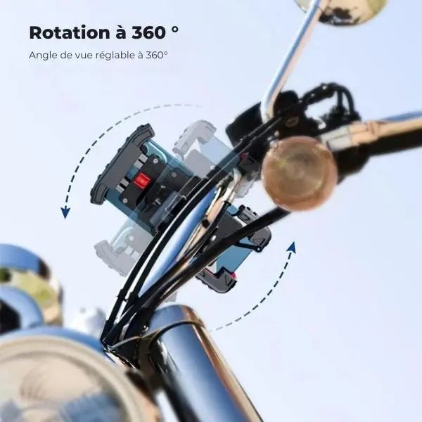 Support Téléphone Moto - ToughGrip - LE PRATIQUE DU MOTARD