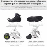 Men's brown motorcycle sneaker