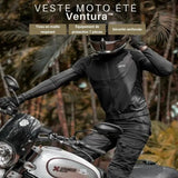 Veste moto été ventilé homme - Ventura™ - LE PRATIQUE DU MOTARD