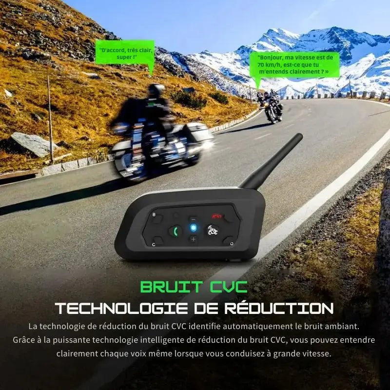 Intercom moto Bluetooth - Duo|Call™ - LE PRATIQUE DU MOTARD