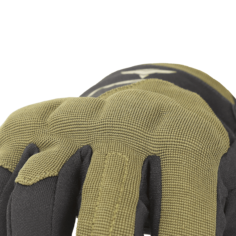Gants Moto Printemps/Été StreetADX ™ | Noir Kaki (HOMOLOGUE) - LE PRATIQUE DU MOTARD