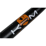 Guidon Moto Cross KRM Oversize Alu Noir/Orange - LE PRATIQUE DU MOTARD