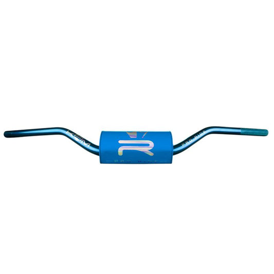 Guidon en aluminium haute performance KRM Pro Ride oversize diam 28,6mm | ALU bleu + mousse