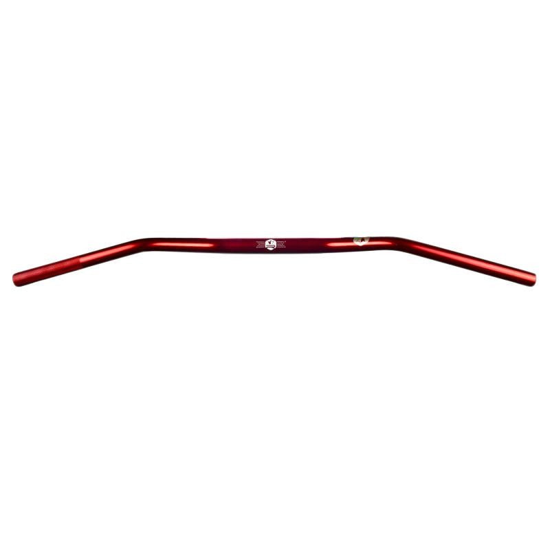 Guidon aluminium oversize 28,6 mm rouge – KRM Pro Ride avec mousse - LE PRATIQUE DU MOTARD