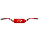 Guidon aluminium oversize 28,6 mm rouge – KRM Pro Ride avec mousse
