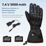 Gants Chauffants Moto carbone | RacerPro™ - LE PRATIQUE DU MOTARD