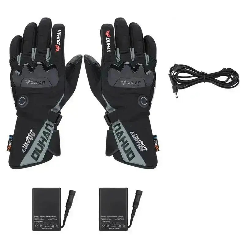 Gants de moto chauffant électriques imperméables - Le Pratique du Motard