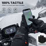Gants Chauffants Moto Hiver | HeatPro™