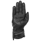 Summer leather motorcycle gloves - Approved